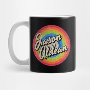 Vintage Style circle - jason Aldean Mug